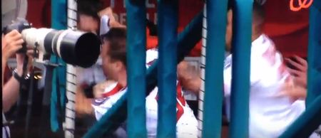 VIDEO: Incredible scenes as baseball player attacks his teammate in the dugout