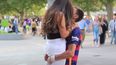 VIDEO: Neymar look-alike walks around London kissing loads of random women