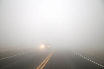 Drivers urged to use caution as Met Éireann issue fog weather warning for large parts of Ireland