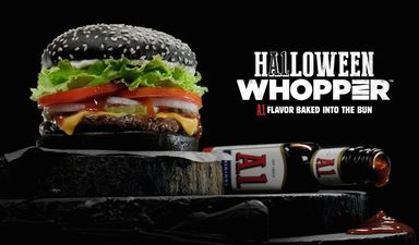 PIC: Burger King’s black Halloween whopper has a weird effect on you… and the Internet loves it