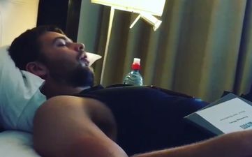 VIDEO: A sleeping Iain Henderson gets plastered all over the Internet by Paddy Jackson