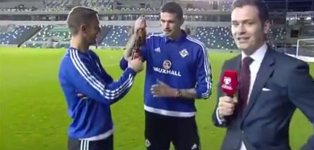 VIDEO: Northern Ireland’s Kyle Lafferty gives one of the best post-match interviews you’ll see
