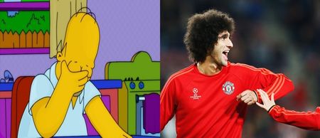 PIC: The Man United Twitter account was asking for trouble with this Marouane Fellaini tweet