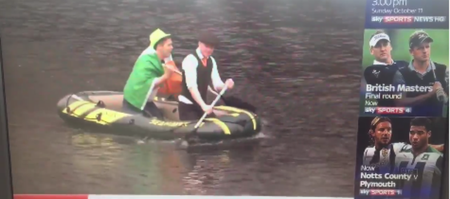 VIDEO: Did you spot these Ireland fans sailing their way to Cardiff’s Millennium Stadium?