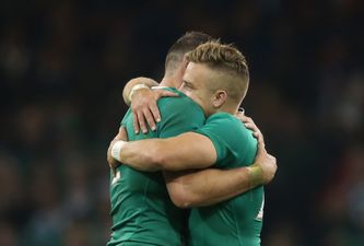 PIC: This Ian Madigan-inspired banner will have pride of place in Cardiff