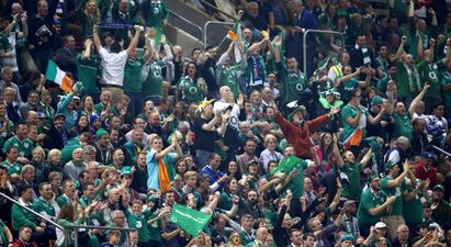 VIDEO: Incredible celebratory scenes from jubilant Irish fans outside the Millennium Stadium