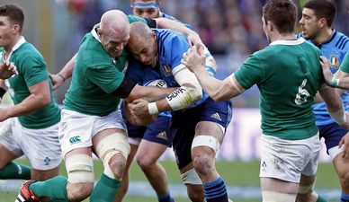 TWEET: Sergio Parisse has joined the love-in with the ultimate compliment to Paul O’Connell