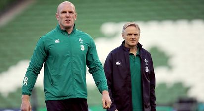VIDEO: Joe Schmidt pays tribute to Paul O’Connell, Peter O’Mahony and Jared Payne