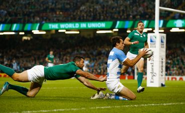 TWEETS: The half-time reaction to Ireland’s quarter-final with Argentina