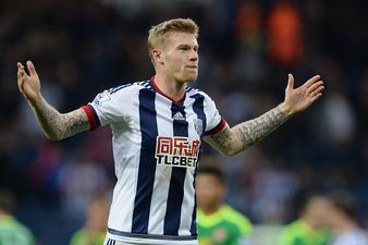 James McClean has made his feelings known about Britain’s air strikes over Syria