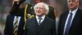 Michael D. Higgins has chimed in on the Irish Rugby team’s Grand Slam win