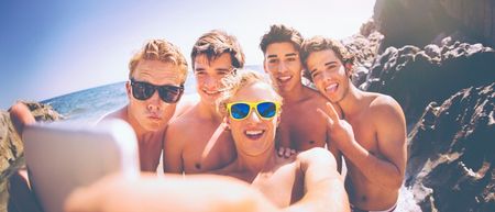 PIC: Guys stage ‘funeral’ for their friend because he spends so much time with his girlfriend