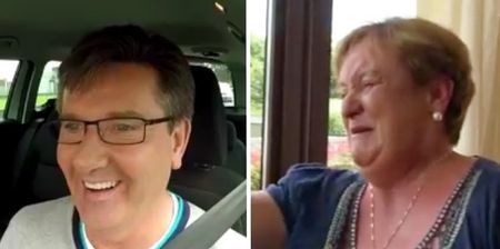 VIDEO: This woman’s hilarious reaction after Daniel O’Donnell showed up at her house