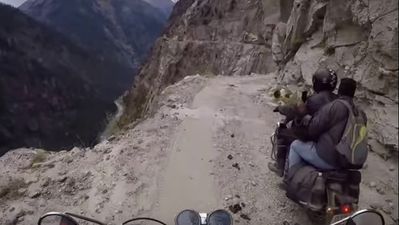 VIDEO: If there’s a more dangerous road to drive on in the world than this, then we haven’t seen it