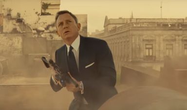 PICS: There’s a massive James Bond promo in Grand Canal Dock tonight and it looks deadly