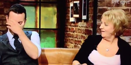 VIDEO: The rowdy Late Late crowd were loving Nathan Carter’s saucy double entendre tonight