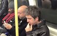 VIDEO: Noel Gallagher on the Tube before playing on stage with U2 in London