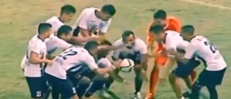 VIDEO: This ball levitation celebration is pretty flippin’ amazing