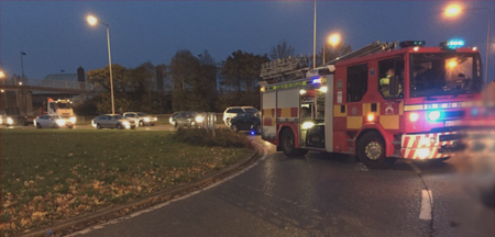 Dublin Fire Brigade are receiving a hell of a lot of phone calls this evening