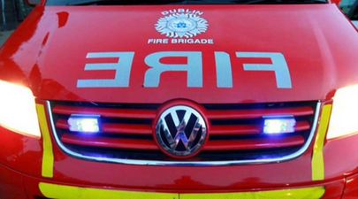 PICS: A unit of Dublin Fire Brigade came under attack in Dublin on Friday night