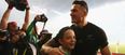 PIC: Sonny Bill Williams with another lovely gesture to the young fan that he gave his medal to