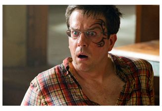 PIC: This fella woke up with the worst facial tattoo ever after a stag party