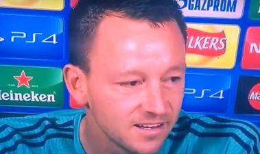 VIDEO: Footage of John Terry owning Robbie Savage at a Chelsea press conference today