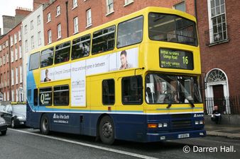 Dublin Bus driver gets a round of applause after an act of kindness on the 16 route