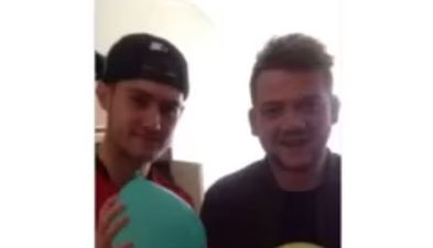 VIDEO: Irish passers-by pelted by water balloons while walking down the street