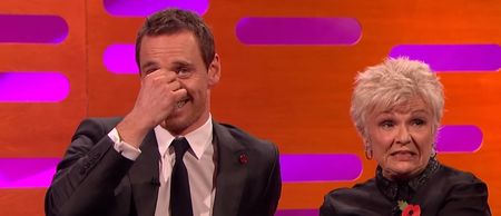 VIDEO: Michael Fassbender told a very intimate story on The Graham Norton Show