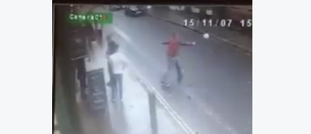 VIDEO: Nightclub CCTV captures a Dublin man failing to kick a football in a spectacular fashion