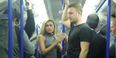 VIDEO: The very mixed reaction to this “groping social experiment” on the Tube