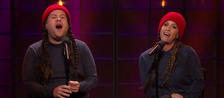 VIDEO: James Corden and Alanis Morissette’s hilarious updated version of ‘Ironic’
