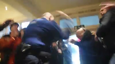 VIDEO: Garda produces baton and strikes elderly man at NAMA protest in Gorey