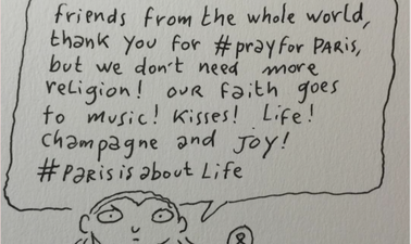 PICS: A Charlie Hebdo cartoonist drew these pictures after last night’s attack