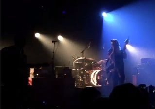 VIDEO: Footage from Eagles of Death Metal concert shows moment shots rang out in Bataclan theatre