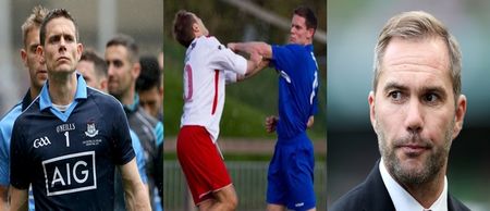 PIC: Jason McAteer approves of the Jason McAteer outfit Stephen Cluxton wore on his stag