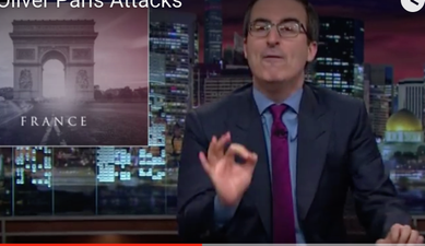 VIDEO: John Oliver unleashes tirade against Paris attackers: “F*ck them all… f*ck them sideways”