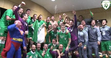 VIDEO: Amazing scenes inside the Irish dressing room after tonight’s game