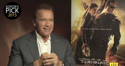 EXCLUSIVE VIDEO: JOE meets Arnold Schwarzenegger