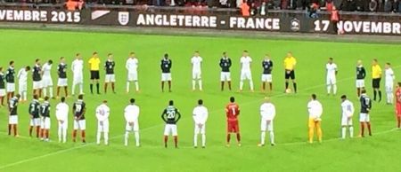 VIDEO: There was a rousing rendition of the Marseillaise at Wembley tonight