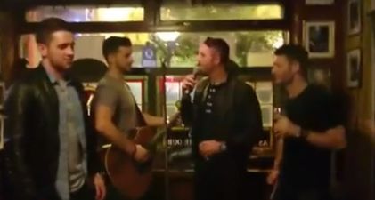 VIDEO: Shane Long plays the guitar as Robbie Keane leads Irish teammates in a mighty sing-song in a Dublin pub