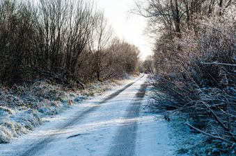 PIC: It’s snowing in Ireland right now, and there’s a fair amount of it