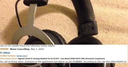 This gruesome online headphones review has gone viral