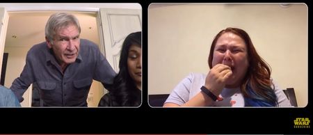 VIDEO: Watch Harrison Ford surprise the sh*t out of these Star Wars fans