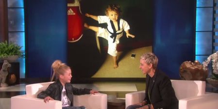 VIDEO: Irish ‘Karate Kid’ Jesse Jane was amazing on the Ellen show and everyone loved her