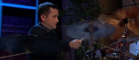 VIDEO: Joseph Gordon-Levitt played drums on James Corden’s show and he was absolutely class