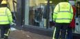PIC: Car drives through a shop window in Dublin