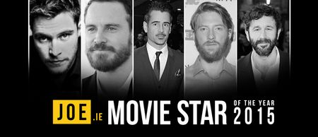 JOE Men of the Year awards: Irish Movie Star of the Year