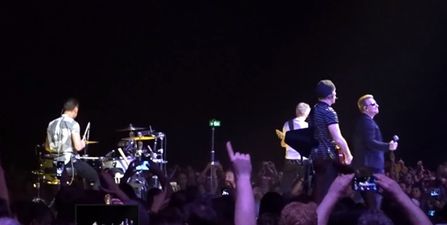 VIDEO: U2 get a sold out 3 Arena to sing for Aslan’s Christy Dignam